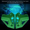 Motorcycle Footrest Foot Peg Protector Heel Protective Cover Guard for