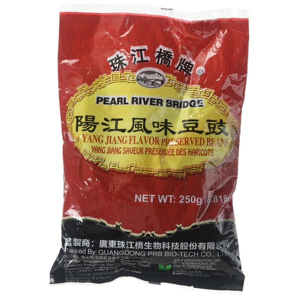 Pearl River Bridge Yang Jiang Flavor Preserved Beans, 250 g/8.82 oz.