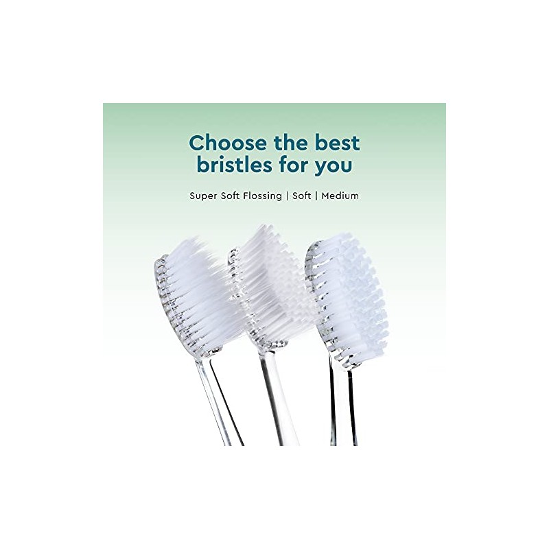 RADIUS Source Replacement Heads, Soft Bristles, 2 Count (Pack of