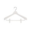 Shinkohanger Mono Closet Suit Hanger Clip 45 with Skirt Clip,