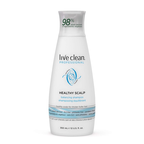 Live Clean Shampoo - 12 Oz (350ml) (Professional Healthy Scalp