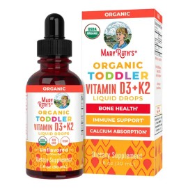 Vitamina D3 + K2 Para Niños Pequeños 30ml Liquido Mary Ruths