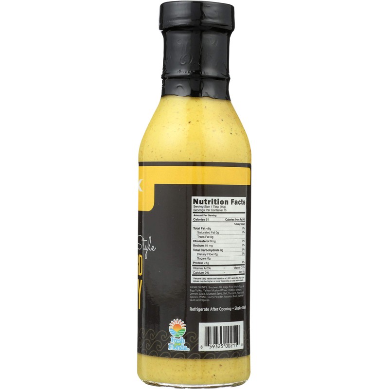 Hix Foods, Mustard Sauce Curry, 15 Ounce
