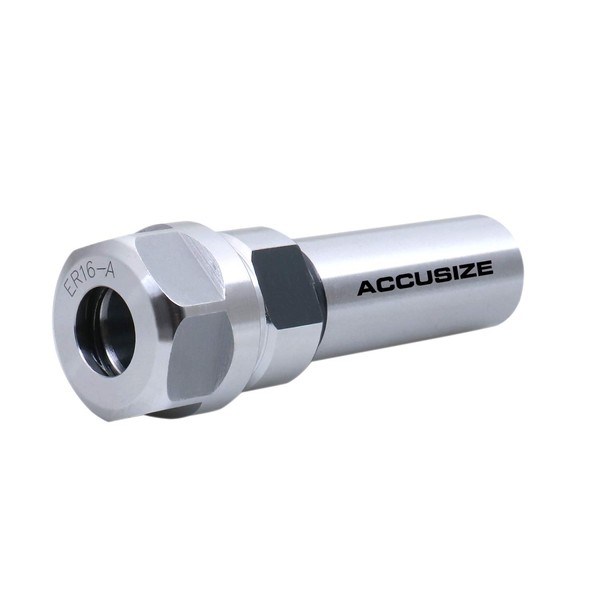 Accusize Industrial Tools ER16 Collet Chuck Extension Rod, 1.96 in.