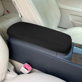 Car Console Covers Plus Made in USA Designed for Lexus IS250 2006-2013 Neoprene Auto Armrest Center Console Cover Protector Black