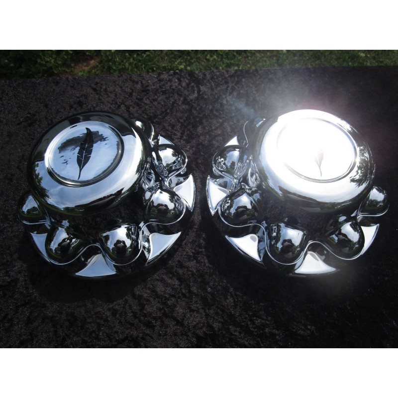 FEATHERLITE 8 Lug 6.5" w/ 13/16" Lug Nut Trailer Chrome