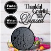Vivegate Thankful Grateful Blessed Wall Decor – Home Thankful Iron