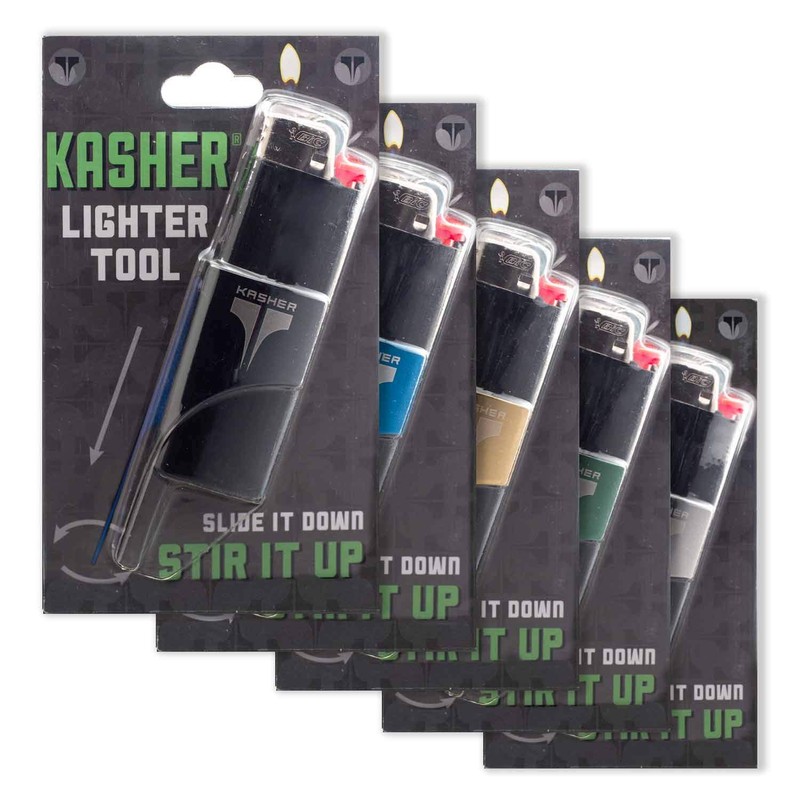 Kasher Classic Multi-Tool Lighter Case with Lighter - Lightweight, Durable