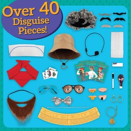 MindWare Master of Disguise Kit For Kids With Over 40 Dress Up Accessories