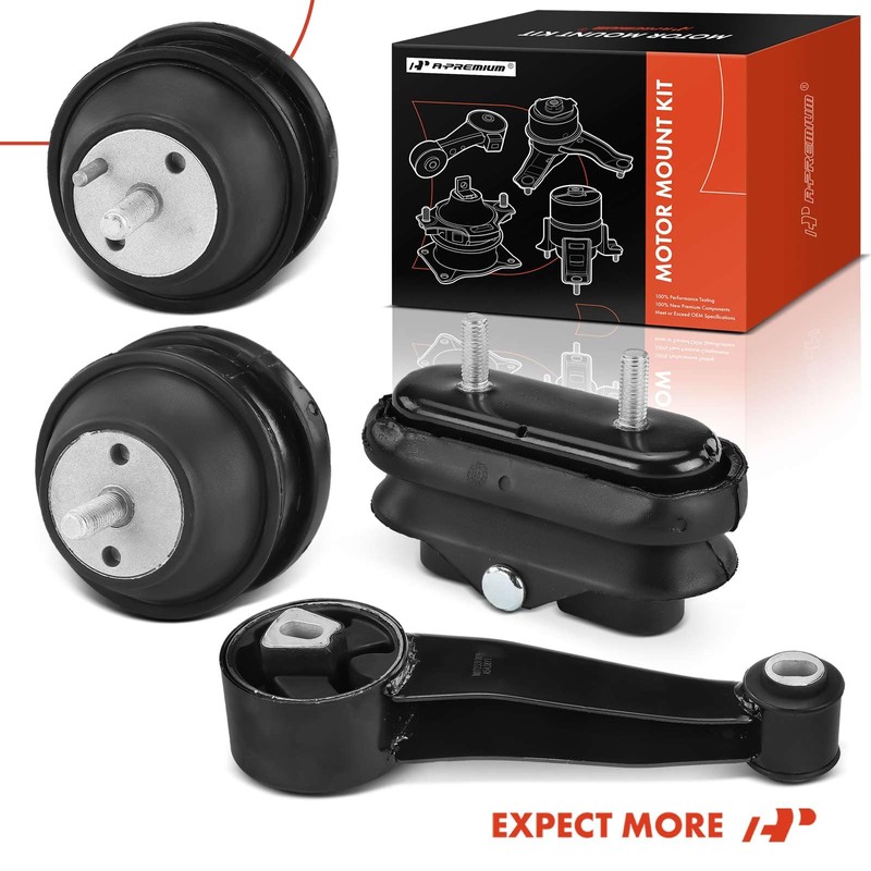 A-Premium 4PCS Engine Motor Mount and Transmission Mount and Torque