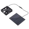 Solar Panel Powered Fan Portable 3.5W 6V Solar Exhaust Fan