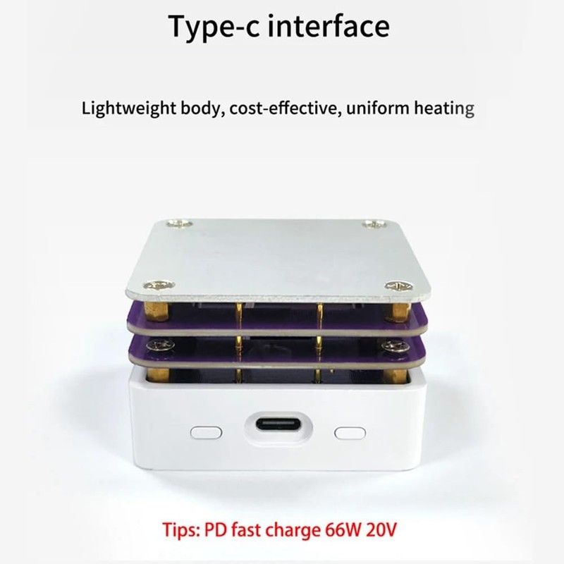 BOFRHME G3061 PD65W Mini Hot Plate Digital Soldering Preheating Rework