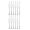 Lenox Portola 12-Piece Steak Knife Set, 3.60 LB, Metallic