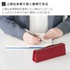 Corale Pen Case, Leather, Women's, Triangular, Simple, Mature, Stylish, Genuine