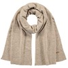 Barts Witzia Fine Knit Winter Scarf, Light brown