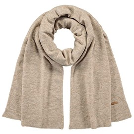 Barts Witzia Fine Knit Winter Scarf, Light brown
