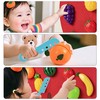 Baby Felt Board Play Food Toy Set for Pretend Kitchen