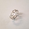 Genuine Sterling Silver Ring Band Chain Solid Hallmarked 925