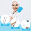 Norme 3 Pcs 22.4 Inch Long Handle Back Bath Sponge