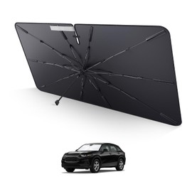 LUWU Auto-Sonnenschutz Kompatibel mit Honda Vezel 2 HR-V HRV/RV 2021-2024 2025 Windschutzscheibe UV-Schutz Sonnenschirm Auto Frontscheibe Sonnenschutz Regenschirm HR-V RV 2025 Zubehör