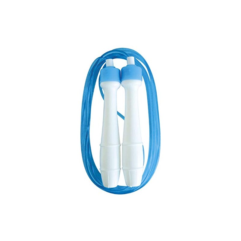 Debika Vinyl Jump Rope, Blue, Safe for Kids, Made in