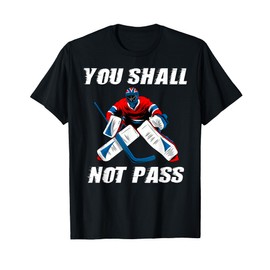 Ghiaccio Hockey Portiere Portiere Campo Hockey Maglietta