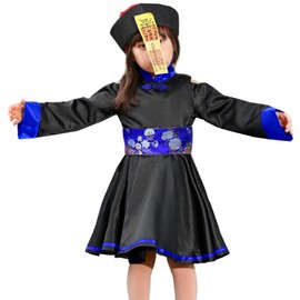 DECEED Halloween Cosplay, Children's Girls, China, Zombie, Parent-child Pair, Cute, Girls, Horror, Ghosted, Disguise, Events, Costume, Parties, Cultural Festivals, Parent-child Clothes