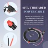 010-11425-01 Threaded Power Cable 6ft./1.8m - fit for Garmin GLS,