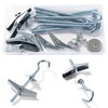 Lyeteung 7 Sets M5 Wing Spring Hook, Spring Toggle Wing