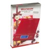 Westmark Digitale Küchenwaage mit Tara-Funktion, Wiegebereich bis 5 Kg, Glas-Wiegefläche,