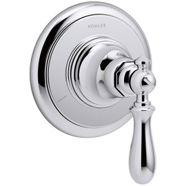 KOHLER K-T72770-9M-CP Artifacts Transfer Valve Trim with Swing Lever Handle, Polished Chrome