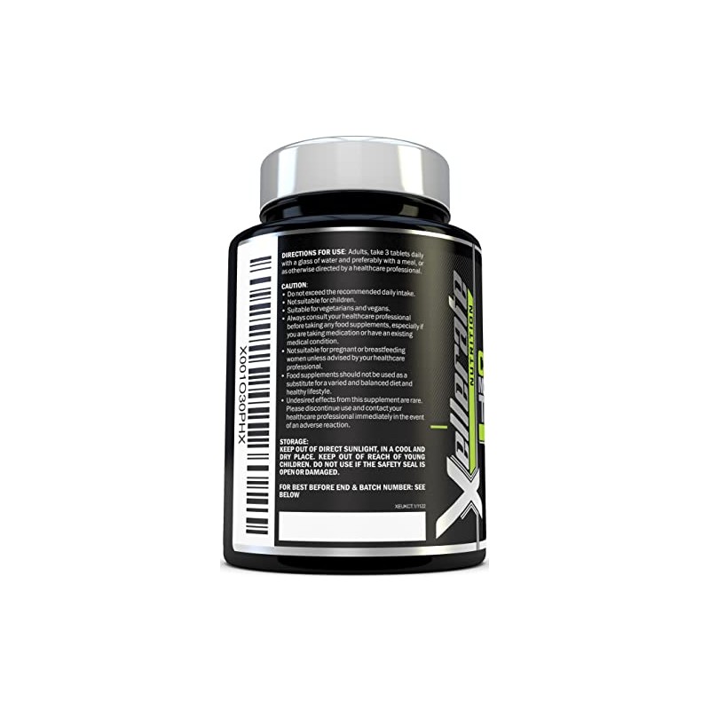 Creatine Monohydrate Tablets 3000mg, 270 Creatine Tablets - 3 Month