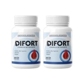 Difort Suplemento para el Control de Azúcar (2 Pack) 🌿💊