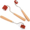 3 Sizes Rubber Brayer Roller, Small Printmaking Stamping Brayer, Vinyl