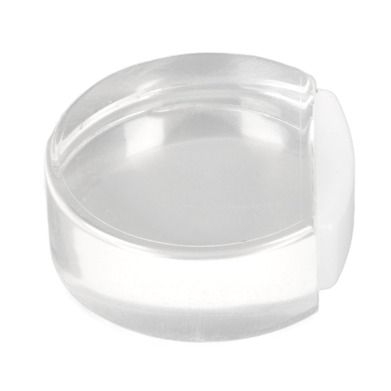 4pcs Transparent Door Stopper Soft Acrylic Door Holder Prevent Impact