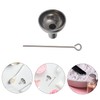 Baluue Mini Stainless Steel Funnels Dispensing Funnel for Essential Oils