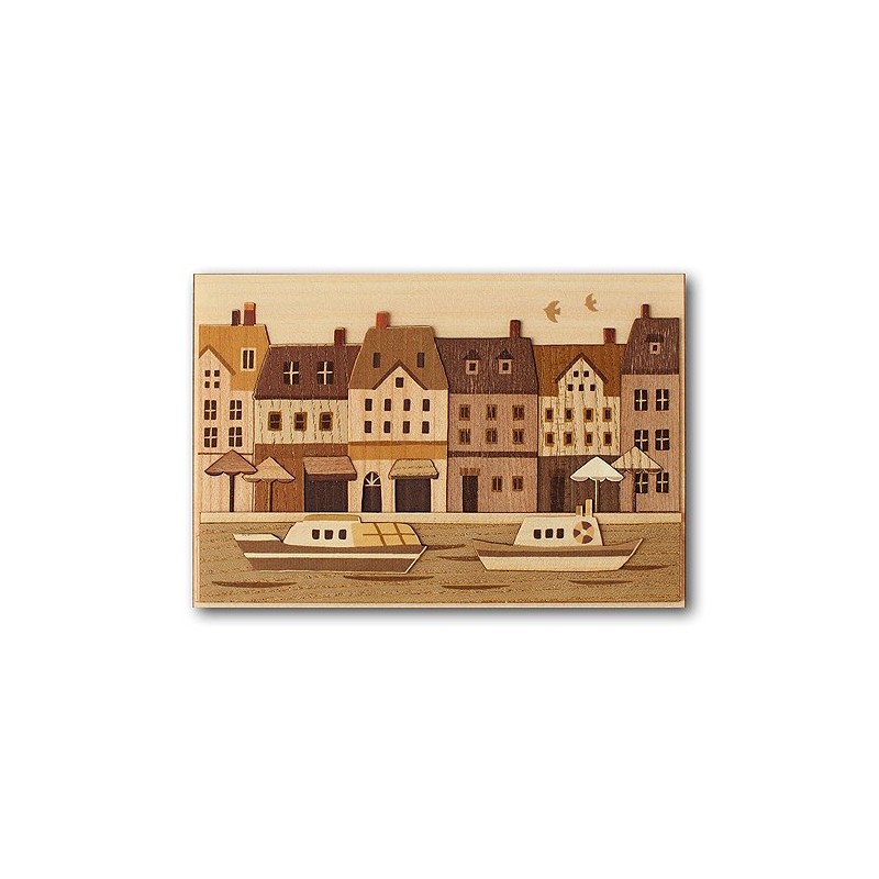 kinowa "Copenhagen" Wood is ri絵 Original Handmade Kit A Denmark