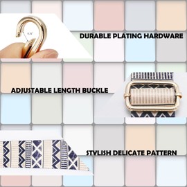 Bag Strap Replacement Handbag Purse Strap Belt Shoulder Wide Straps For Crossbody Bags Luggage 3.8cm 41