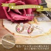 Four Leaf Clover: Ma445 Ruby Zirconia, 10K Gold Horseshoe, Horseshoe