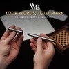 Wordsworth and Black Rollerball Pen - Luxury Pen - Chrome