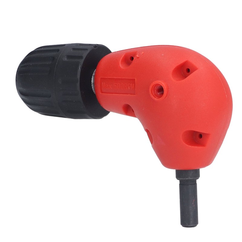 90° Angle Adapter Round Shank Right Angle Extension Chuck Attachment