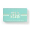 Brass Monkey Juego de Cribbage in A Box