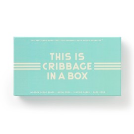 Brass Monkey Juego de Cribbage in A Box                                                                                                               