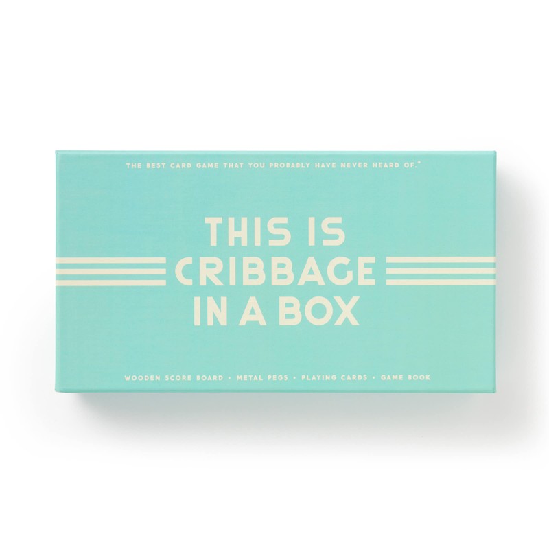 Brass Monkey Juego de Cribbage in A Box