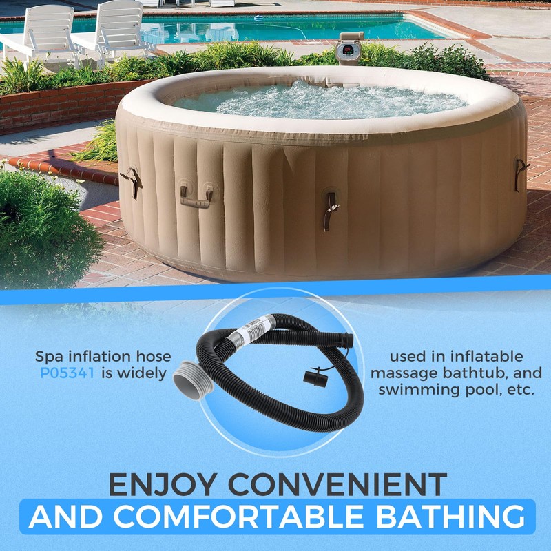 Hot Tub Air Inflate Inflation Hose P05341 Compatible with Lay-Z-Spa,