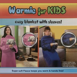 Warmie for Kids - Cozy Blank with Sleeves! (Pink)