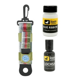 Loon Outdoors Combo Pack - Blue Ribbon/Lochsa with Kingfisher Combo Holder