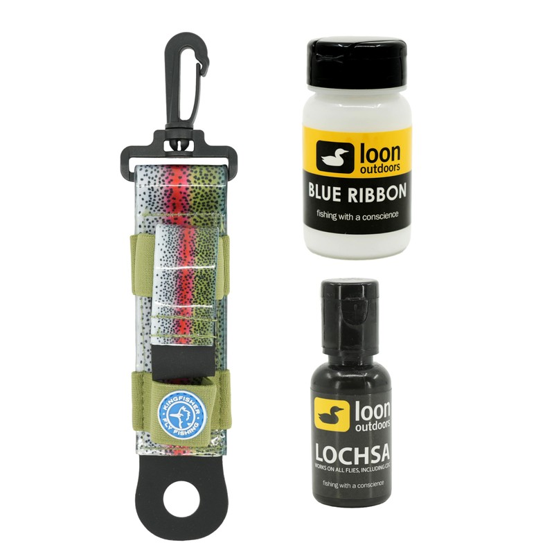 Loon Outdoors Combo Pack - Blue Ribbon/Lochsa with Kingfisher Combo
