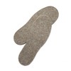 Suriluxe Alpaca & Sheep Soft Wool 100% All-Natural Felt Insoles