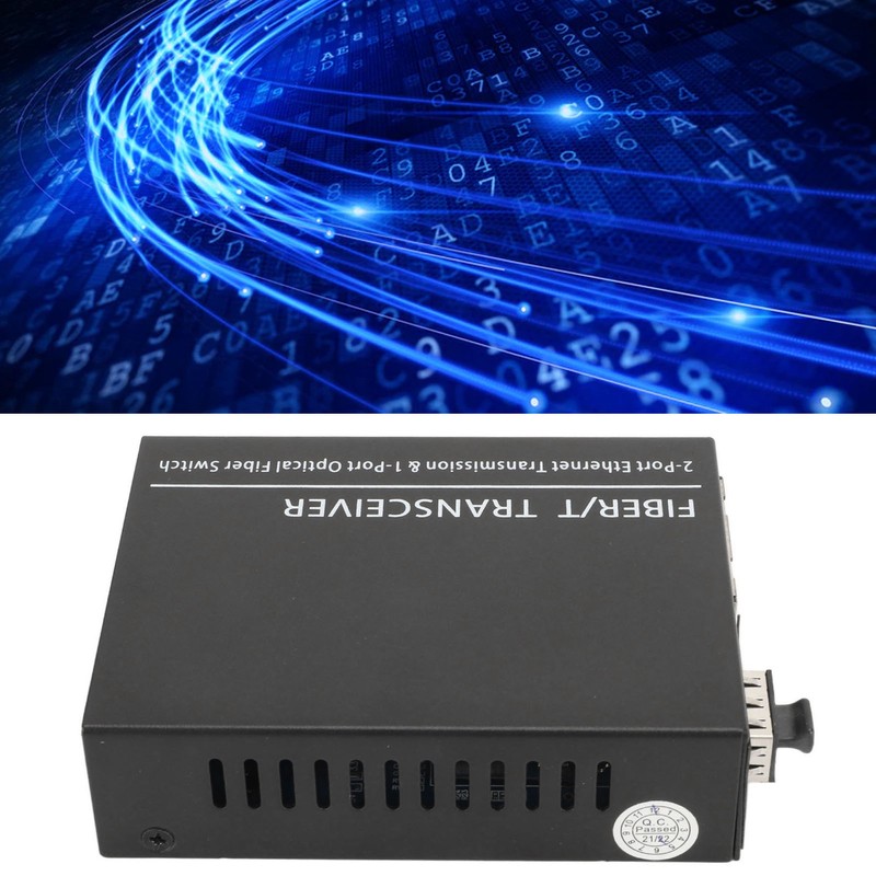 Fiber Transceiver 100M SFP to RJ45 Multifunctional Compatibility Optical Media